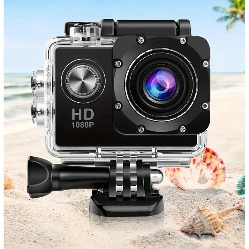 HD 1080P MJPEG 2 inch LCD IP68 30m Waterproof Sports Action Camera DVR New 2025